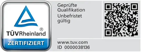 TÜV Signet Sachkunde